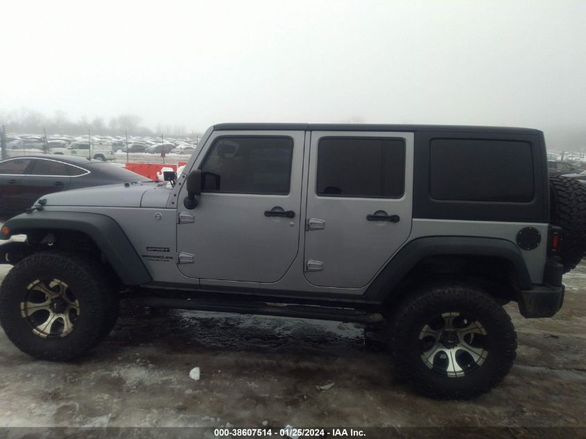 2013 JEEP WRANGLER UNLIMITED SPORT - 1C4BJWDG6DL698215