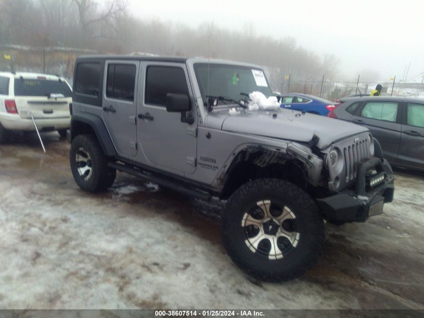 2013 JEEP WRANGLER UNLIMITED SPORT - 1C4BJWDG6DL698215