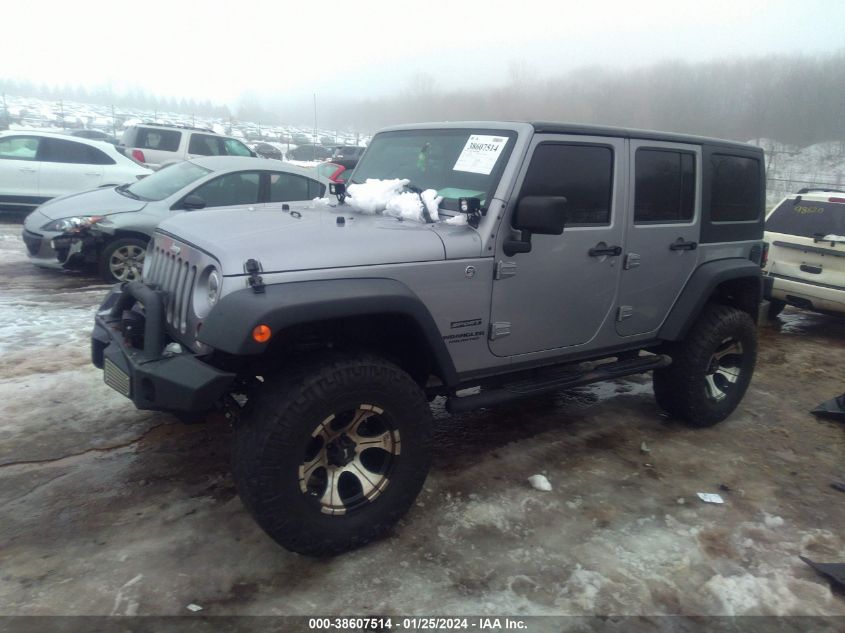 2013 JEEP WRANGLER UNLIMITED SPORT - 1C4BJWDG6DL698215