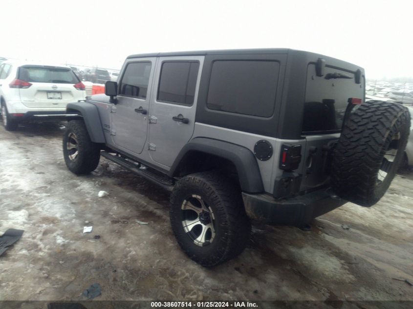 2013 JEEP WRANGLER UNLIMITED SPORT - 1C4BJWDG6DL698215