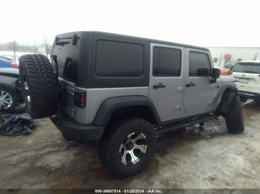 2013 JEEP WRANGLER UNLIMITED SPORT - 1C4BJWDG6DL698215