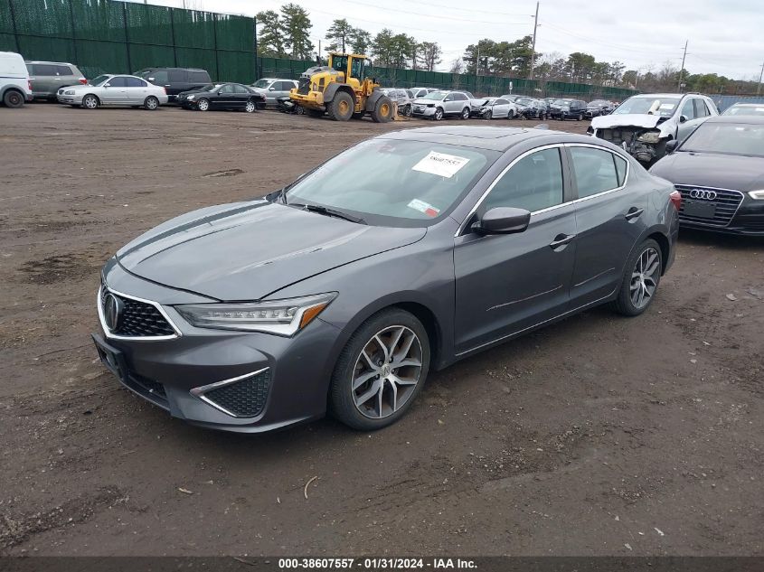 2019 ACURA ILX PREMIUM/TECHNOLOGY - 19UDE2F76KA004099