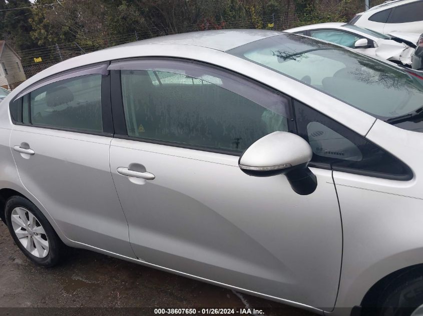 2014 KIA RIO EX - KNADN4A38E6328142