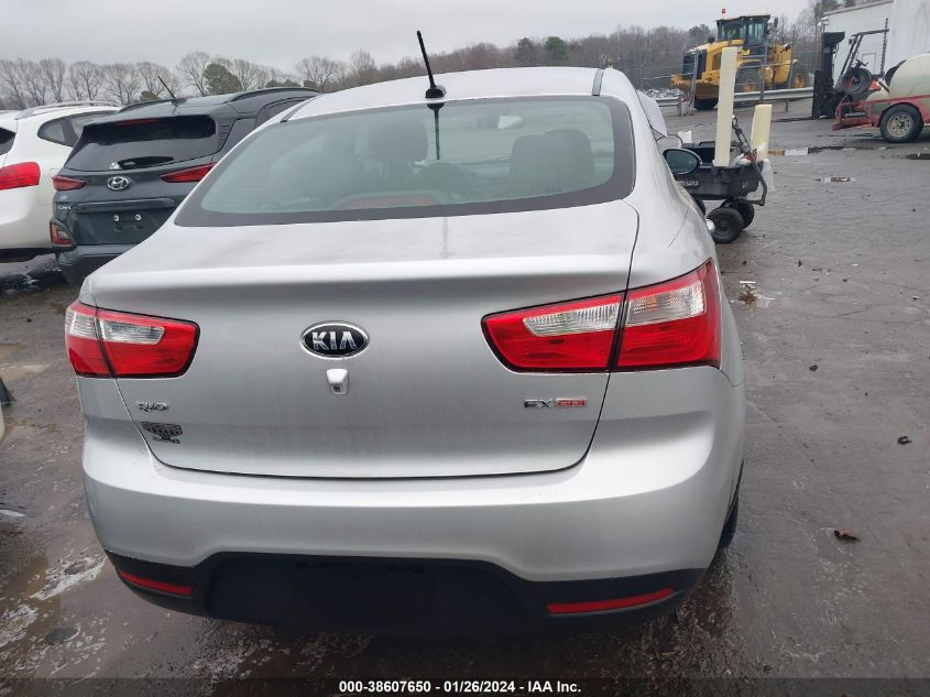 2014 KIA RIO EX - KNADN4A38E6328142