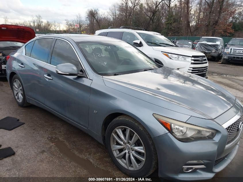 2014 INFINITI Q50 PREMIUM - JN1BV7ARXEM692304
