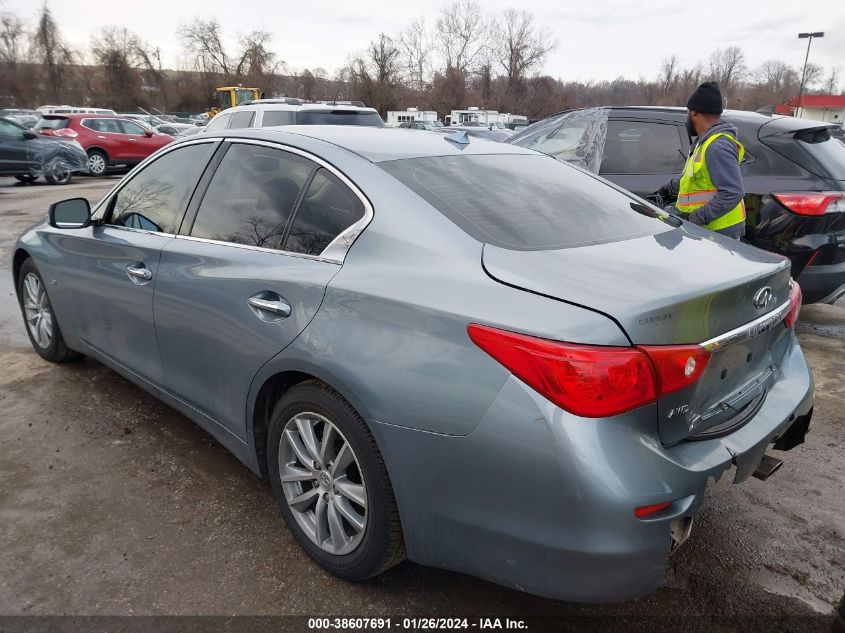 2014 INFINITI Q50 PREMIUM - JN1BV7ARXEM692304