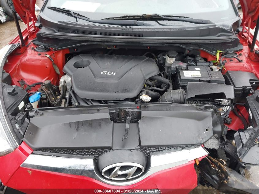 2014 HYUNDAI VELOSTER BASE W/RED - KMHTC6AD0EU216032