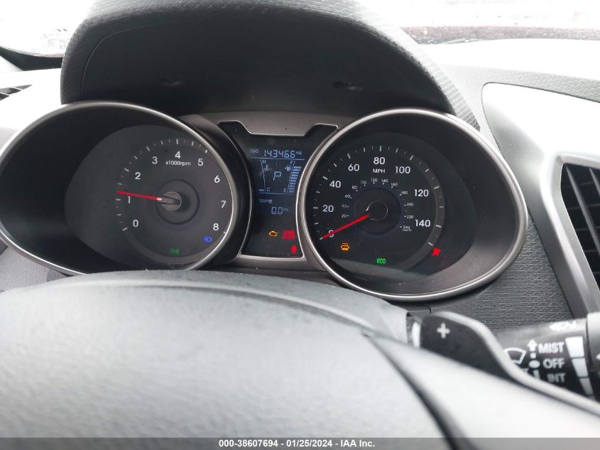 2014 HYUNDAI VELOSTER BASE W/RED - KMHTC6AD0EU216032