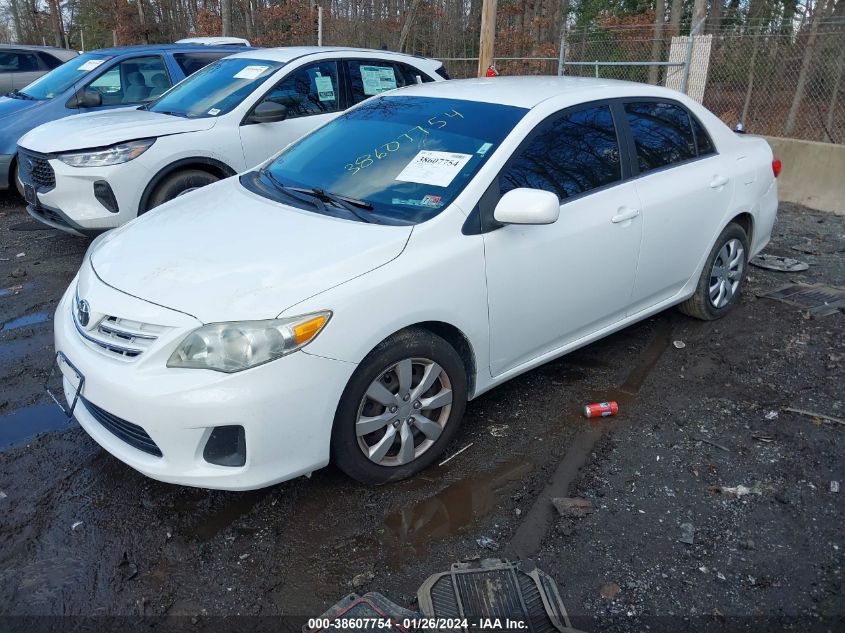 2013 TOYOTA COROLLA S/LE - 5YFBU4EEXDP110848