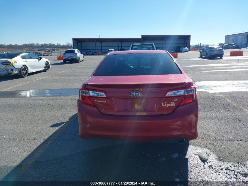 2013 TOYOTA CAMRY SE - 4T1BF1FK1DU687201