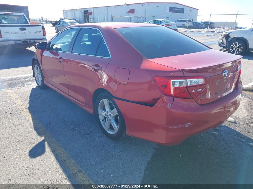 2013 TOYOTA CAMRY SE - 4T1BF1FK1DU687201