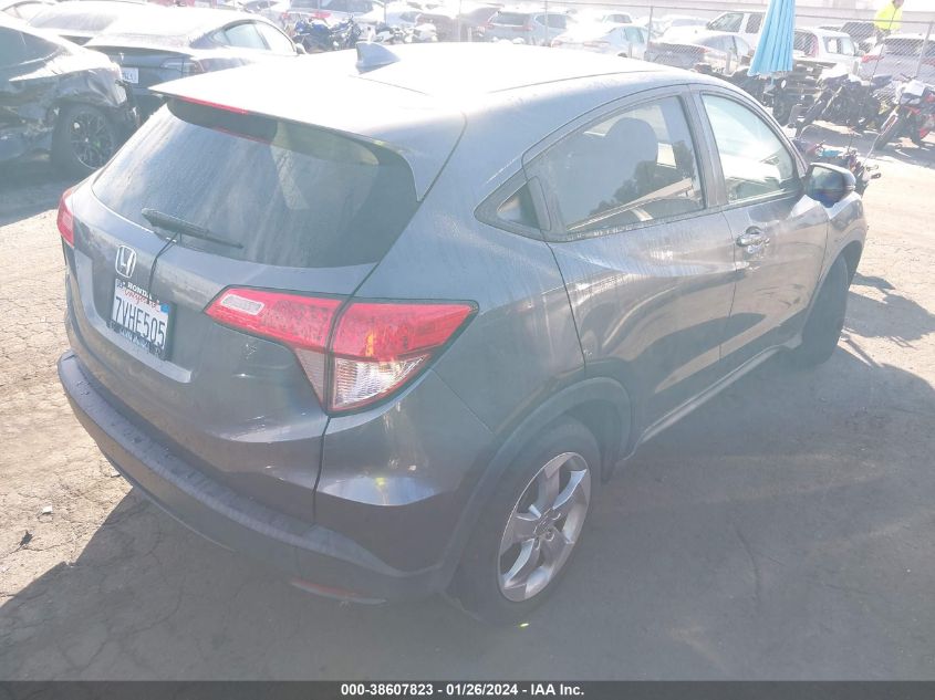 2016 HONDA HR-V EX - 3CZRU5H55GM750925