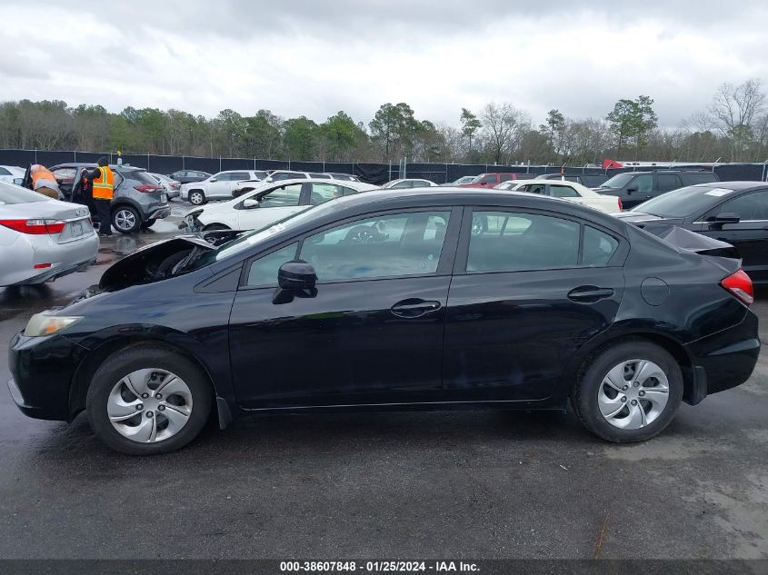 2015 HONDA CIVIC LX - 19XFB2F50FE003807