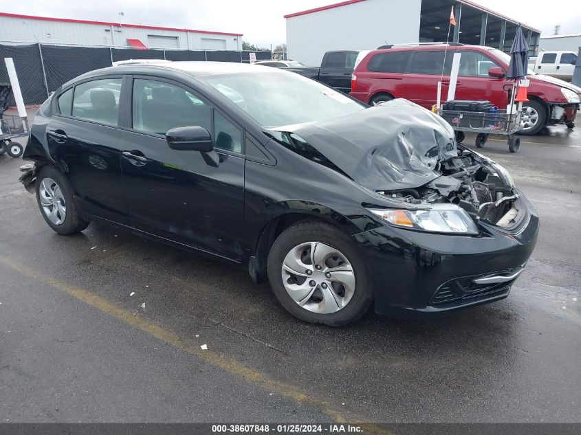 2015 HONDA CIVIC LX - 19XFB2F50FE003807