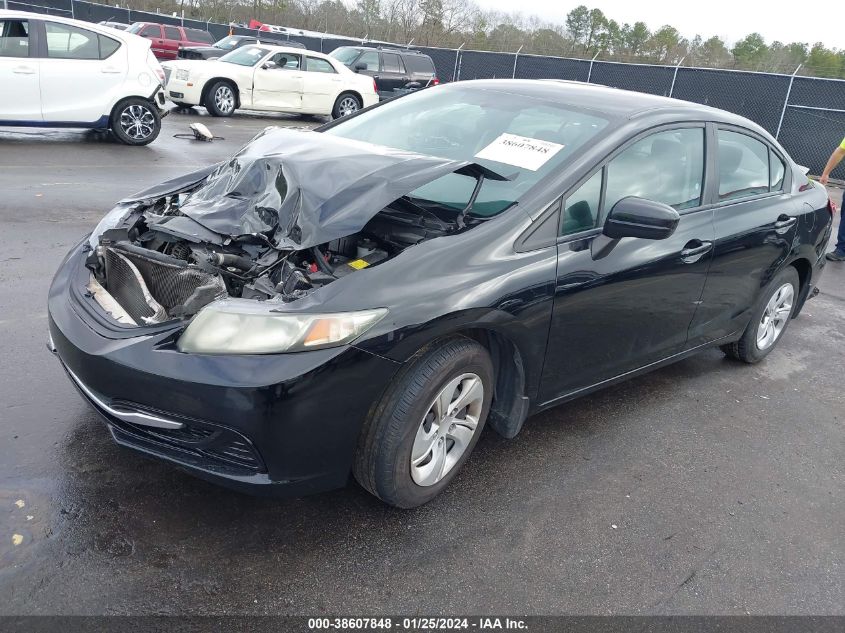 2015 HONDA CIVIC LX - 19XFB2F50FE003807