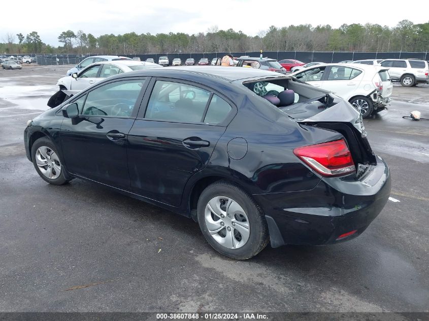 2015 HONDA CIVIC LX - 19XFB2F50FE003807