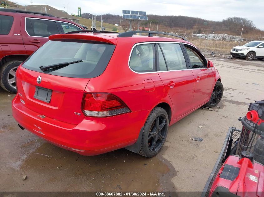 2013 VOLKSWAGEN JETTA SPORTWAGEN 2.0L TDI - 3VWPL7AJ3DM641228