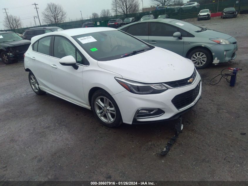 2018 CHEVROLET CRUZE LT - 3G1BE6SM1JS598356