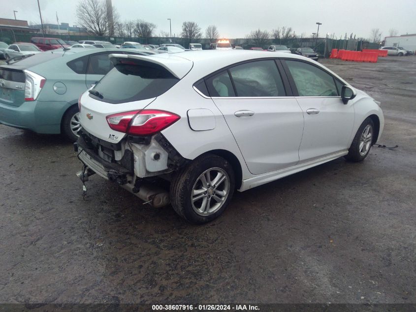 2018 CHEVROLET CRUZE LT - 3G1BE6SM1JS598356
