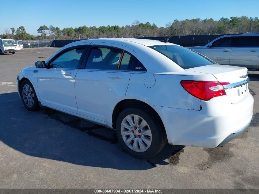 2014 CHRYSLER 200 LX - 1C3CCBAG0EN103672