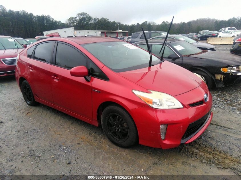 JTDKN3DUXC5382828 | 2012 TOYOTA PRIUS