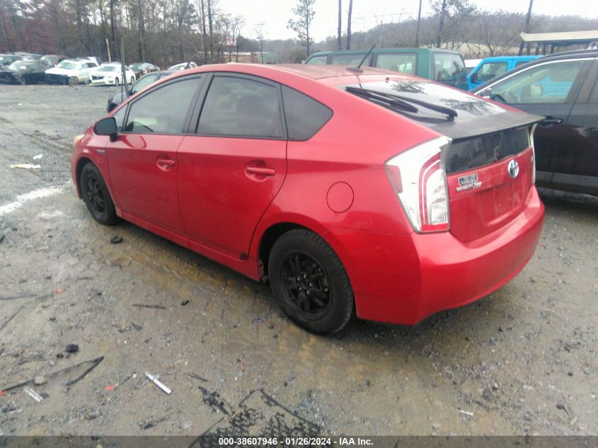 JTDKN3DUXC5382828 | 2012 TOYOTA PRIUS