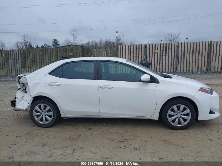 2018 TOYOTA COROLLA L/LE/XLE/SE/XSE - 2T1BURHE5JC987364