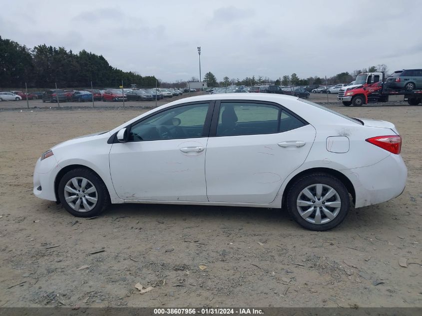 2018 TOYOTA COROLLA L/LE/XLE/SE/XSE - 2T1BURHE5JC987364