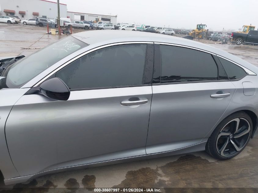2022 HONDA ACCORD HYBRID SPORT - 1HGCV3F2XNA041411