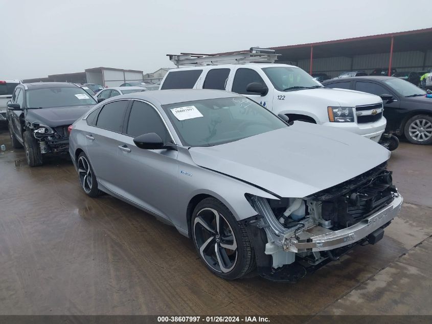 2022 HONDA ACCORD HYBRID SPORT - 1HGCV3F2XNA041411