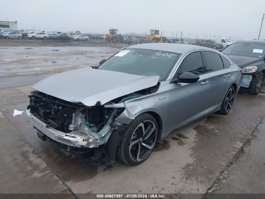 2022 HONDA ACCORD HYBRID SPORT - 1HGCV3F2XNA041411