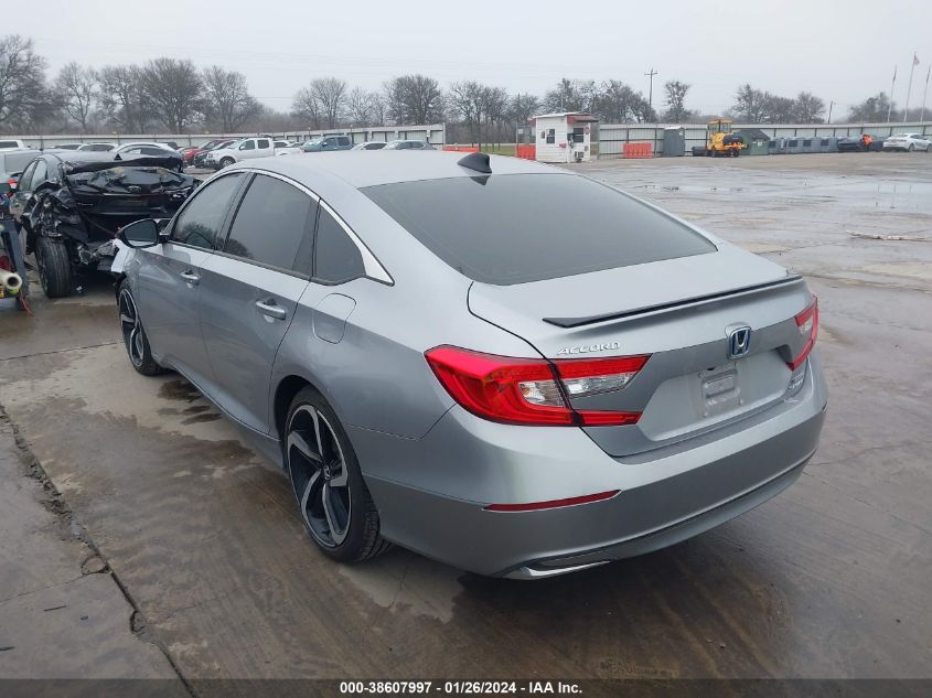 2022 HONDA ACCORD HYBRID SPORT - 1HGCV3F2XNA041411