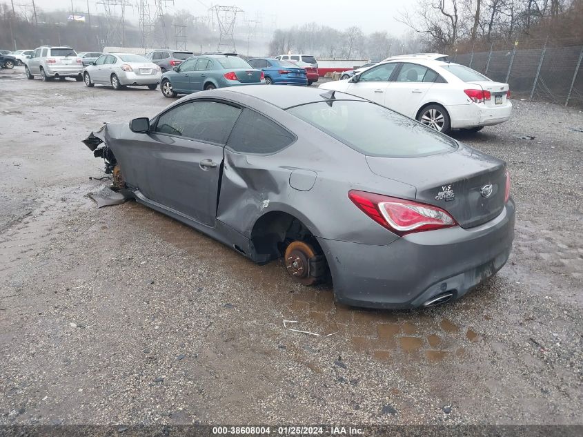 2013 HYUNDAI GENESIS 2.0T - KMHHT6KD8DU086312