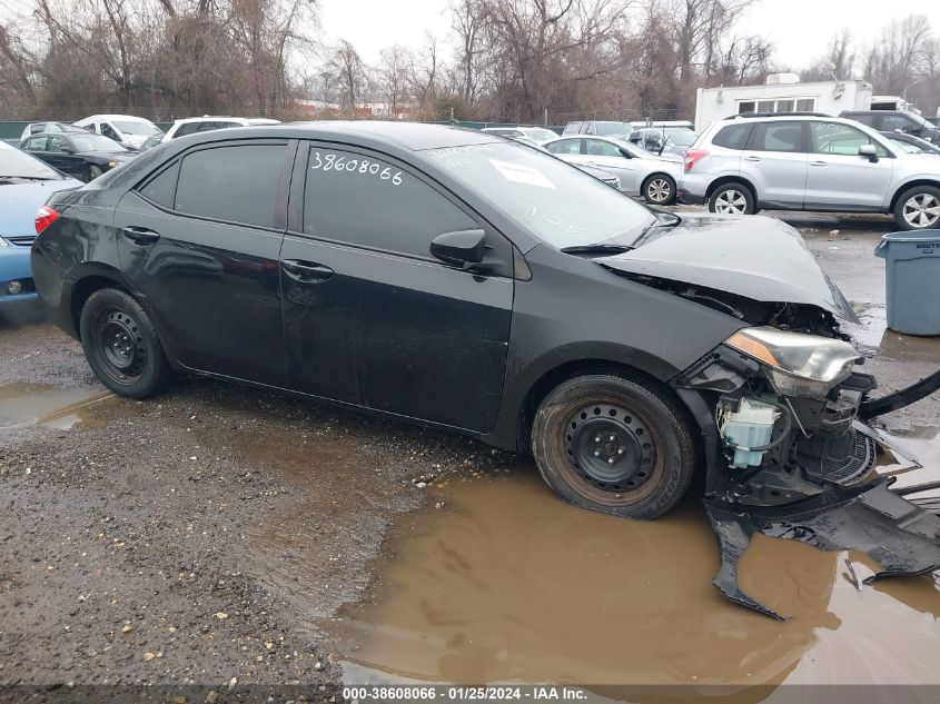 2016 TOYOTA COROLLA LE - 2T1BURHE5GC533706