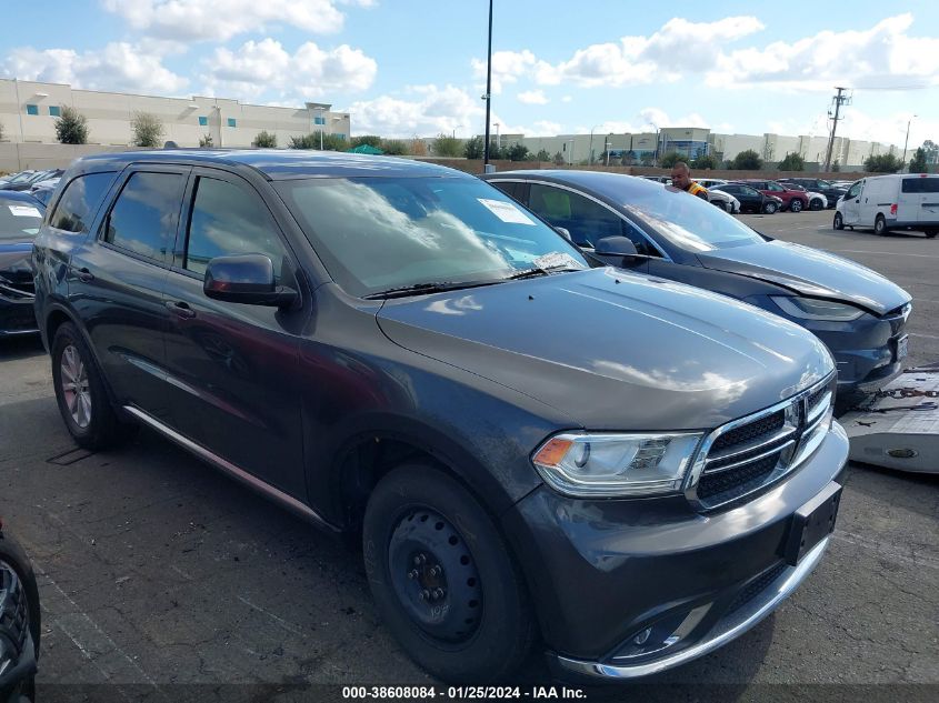 2015 DODGE DURANGO SXT - 1C4RDHAG8FC750596