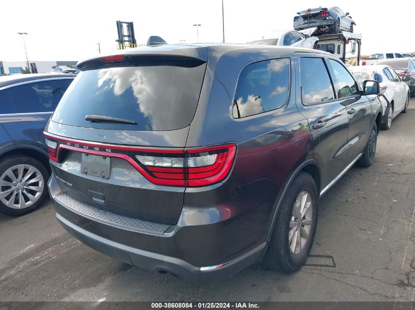 2015 DODGE DURANGO SXT - 1C4RDHAG8FC750596