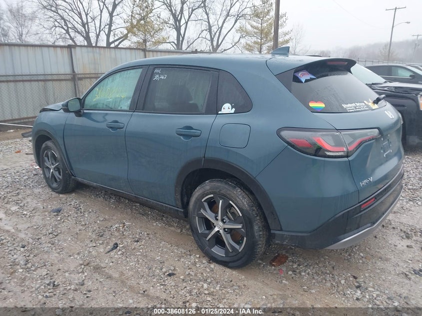 VIN 3CZRZ2H75PM709115 2023 HONDA HR-V EXL