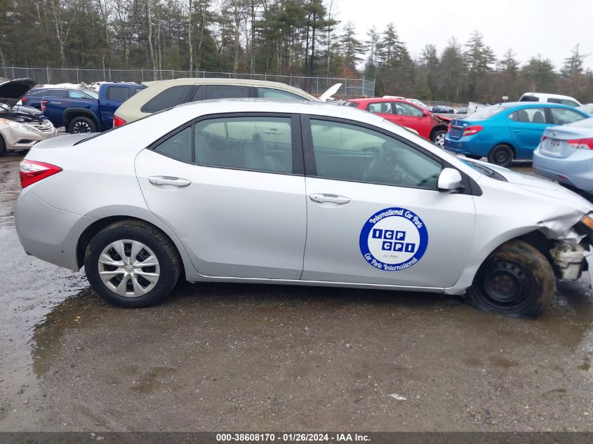 2015 TOYOTA COROLLA L - 2T1BURHE6FC313005