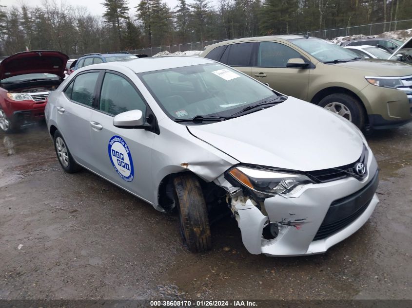 2015 TOYOTA COROLLA L - 2T1BURHE6FC313005