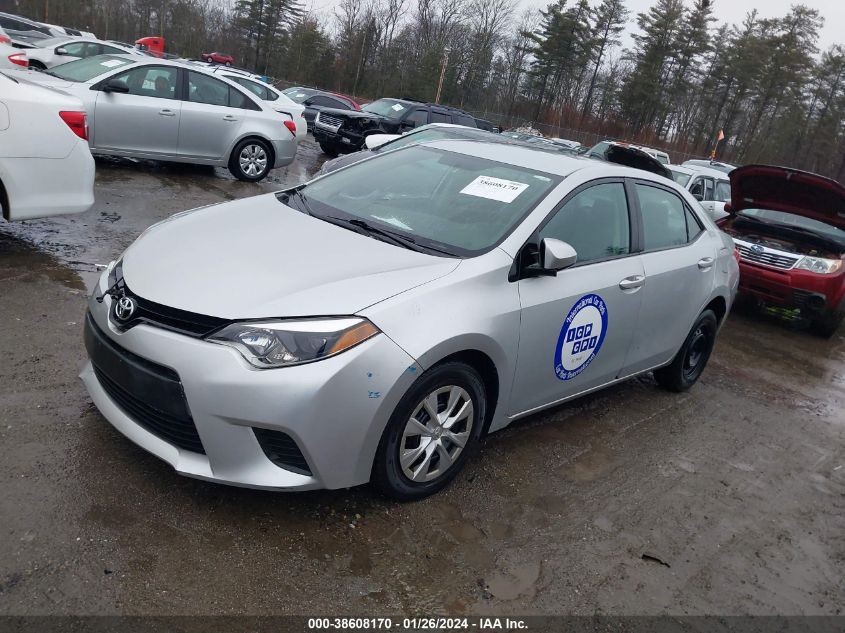 2015 TOYOTA COROLLA L - 2T1BURHE6FC313005