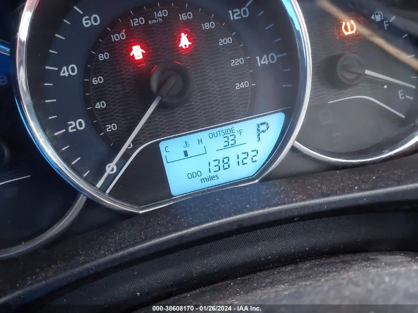 2015 TOYOTA COROLLA L - 2T1BURHE6FC313005