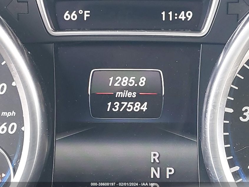 2015 MERCEDES-BENZ ML 400 4MATIC 4JGDA5GB3FA612968