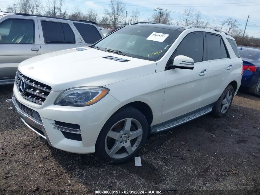 2015 MERCEDES-BENZ ML 400 4MATIC 4JGDA5GB3FA612968