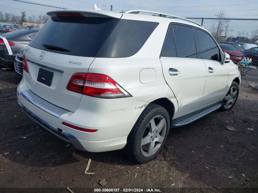 2015 MERCEDES-BENZ ML 400 4MATIC 4JGDA5GB3FA612968
