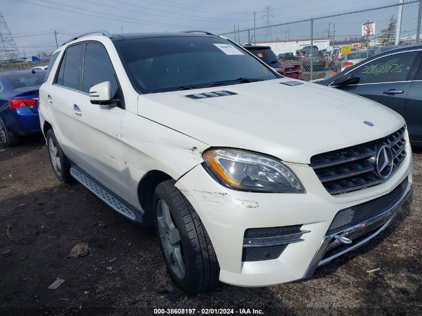 2015 MERCEDES-BENZ ML 400 4MATIC 4JGDA5GB3FA612968