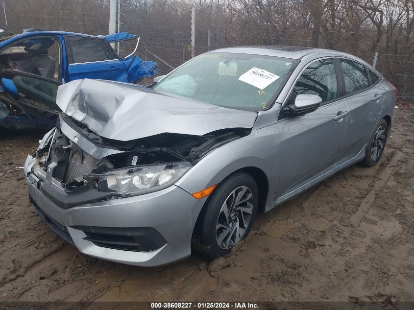 2016 HONDA CIVIC EX - 19XFC2F76GE071528