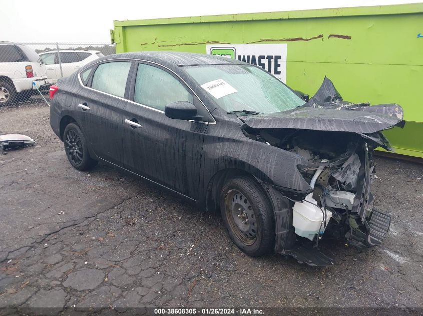 2017 NISSAN SENTRA S/SV/SR/SL - 3N1AB7AP5HL654075