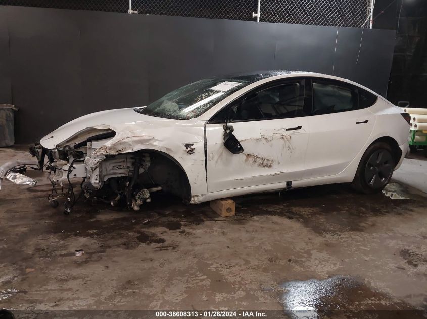 2022 TESLA MODEL 3 LONG RANGE DUAL MOTOR ALL-WHEEL DRIVE - 5YJ3E1EB5NF124949