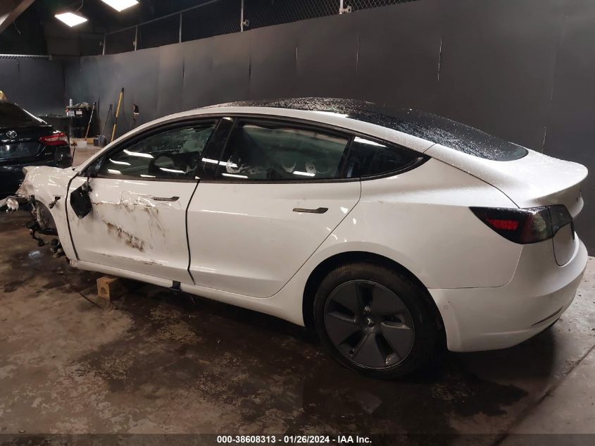 2022 TESLA MODEL 3 LONG RANGE DUAL MOTOR ALL-WHEEL DRIVE - 5YJ3E1EB5NF124949