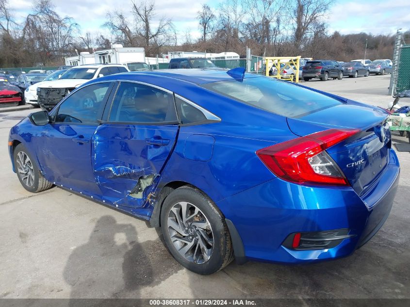 2018 HONDA CIVIC EX - 2HGFC2F79JH532508